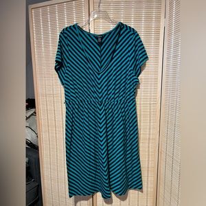 Chevron Skater Dress